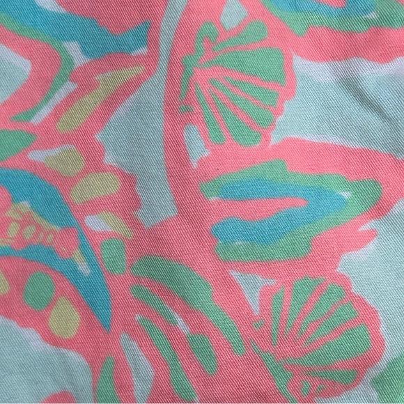 Lilly Pulitzer Barclay Short Size 4 Multicolor Floral Paisley Print Summer - Picture 3 of 6